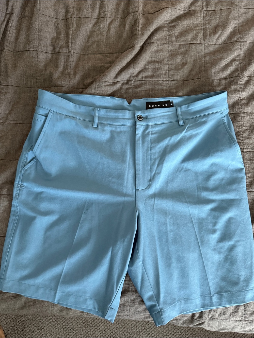 Dunning Sky Blue Men's Golf Shorts